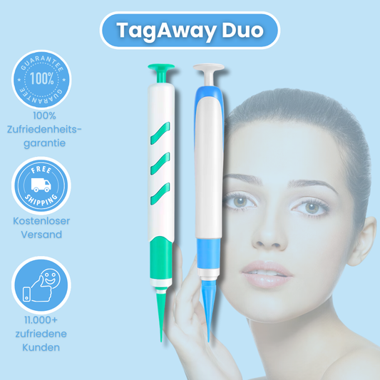 TagAway Duo - Hautwarzen entfernen leichtgemacht