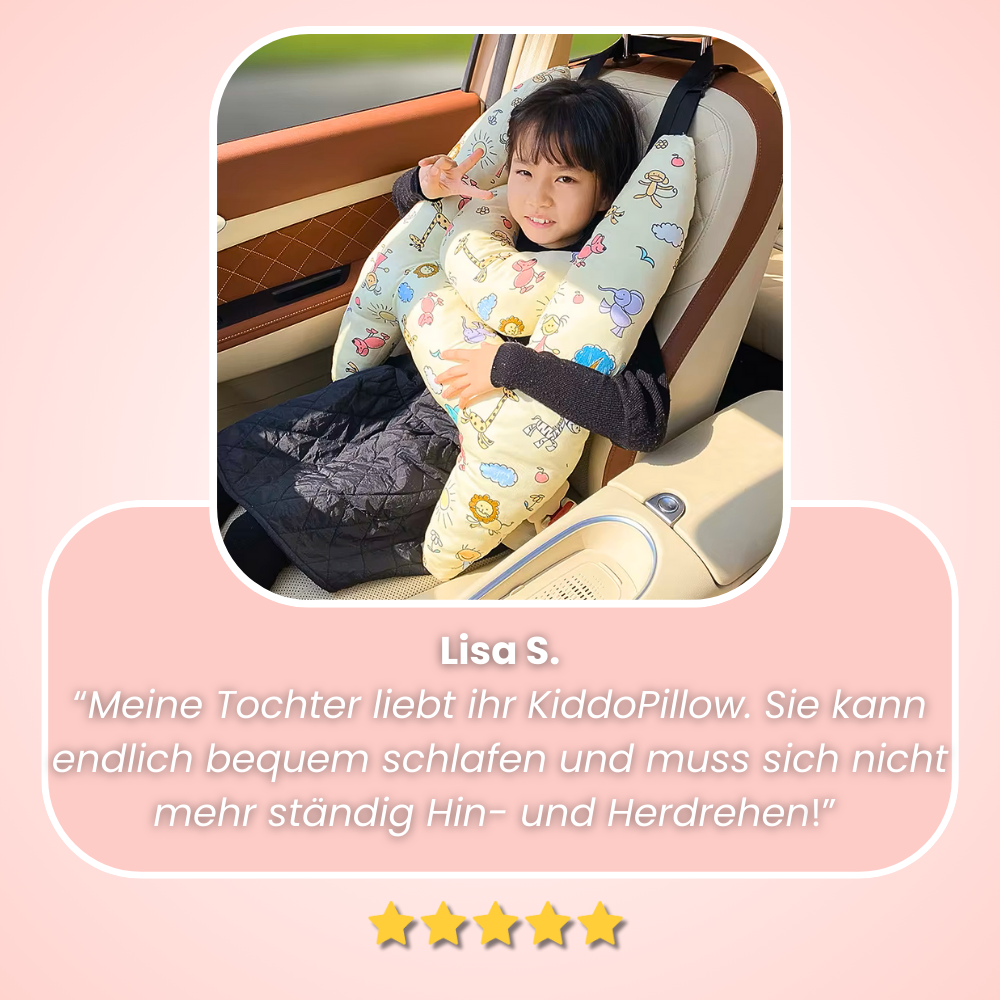 KiddoPillow - Für sichere und komfortable Autofahrten