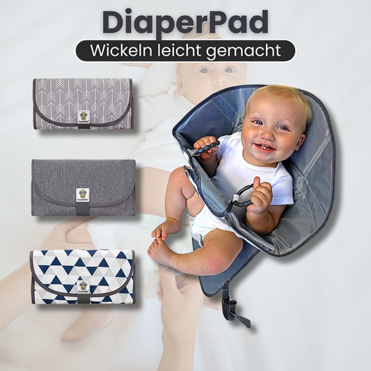 DiaperPad - 3 in 1 Baby Wickelpad